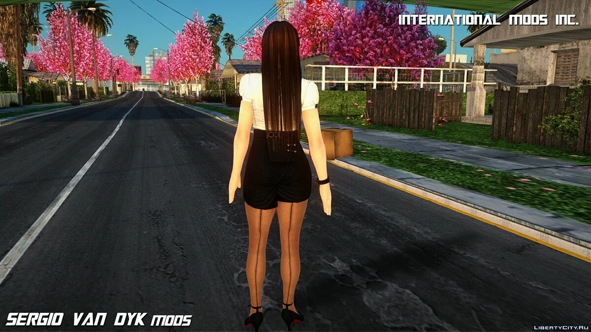 Mai Shiranui dalam Setelan Bisnis / GTA San Andreas
