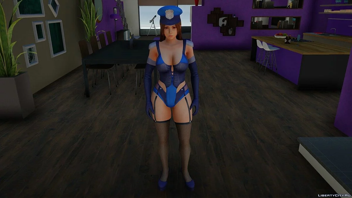 警服中的梅·希拉努伊 / GTA San Andreas