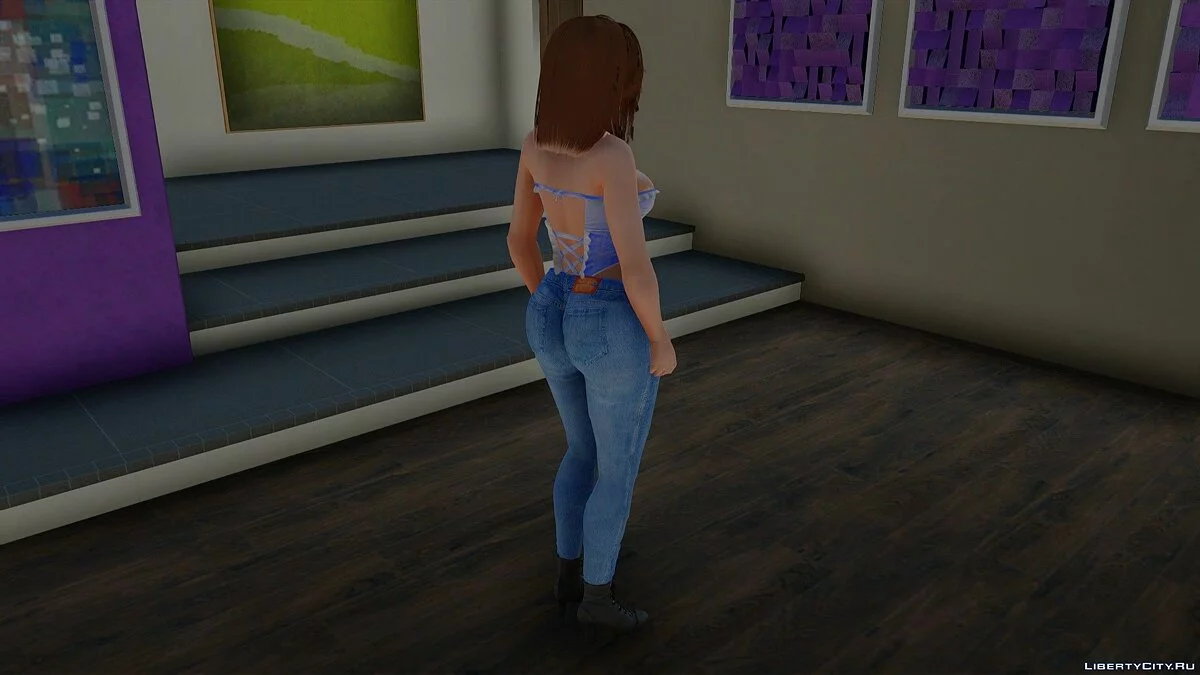 Мэй Ширануи в повседневной одежде v10 / GTA San Andreas