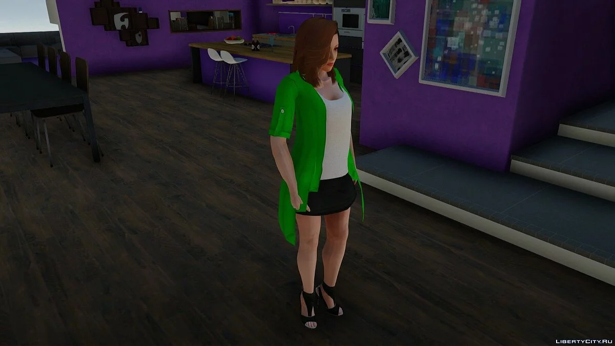 Mai Shiranui dalam Pakaian Sehari-hari v11 / GTA San Andreas