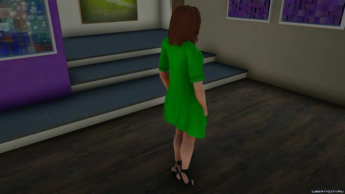 Mai Shiranui dalam Pakaian Sehari-hari v11 / GTA San Andreas