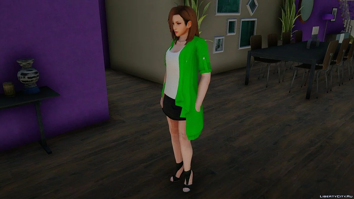 Mai Shiranui dalam Pakaian Sehari-hari v11 / GTA San Andreas