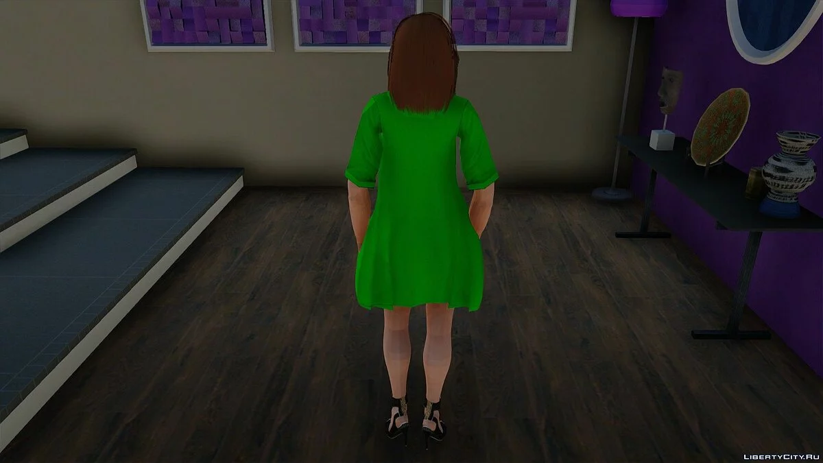 Mai Shiranui dalam Pakaian Sehari-hari v11 / GTA San Andreas