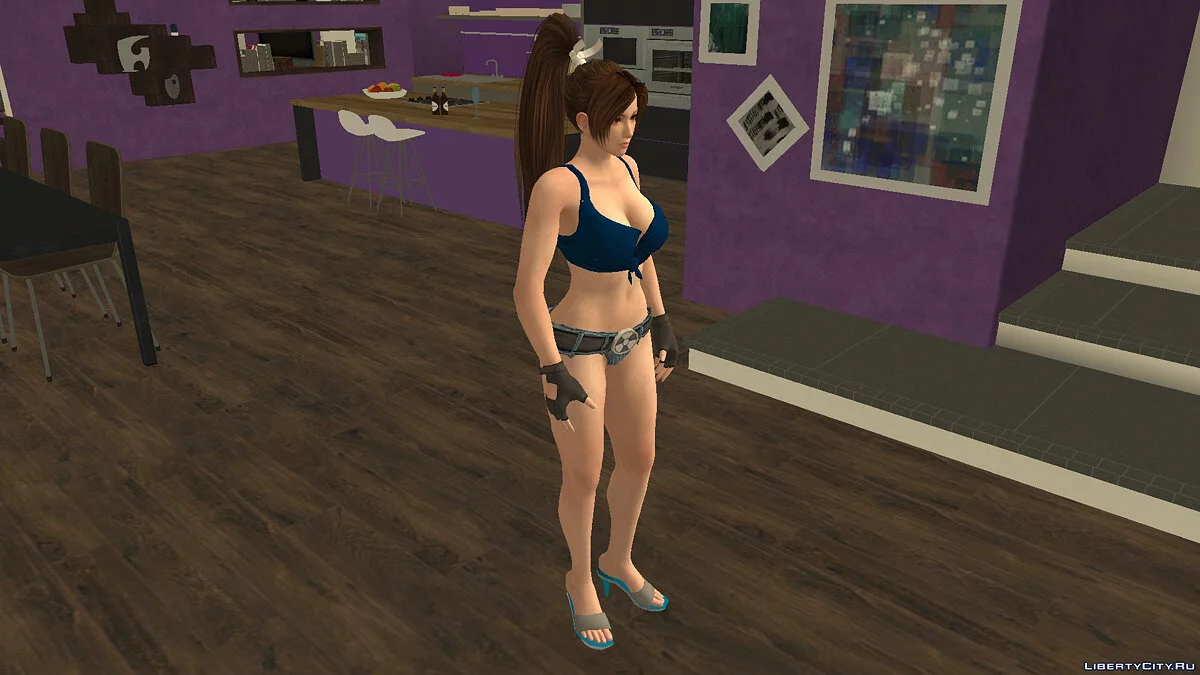 Mai Shiranui en pantalones cortos / GTA San Andreas
