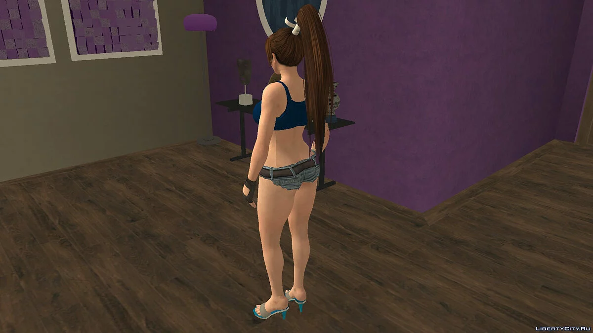 Mai Shiranui en pantalones cortos / GTA San Andreas