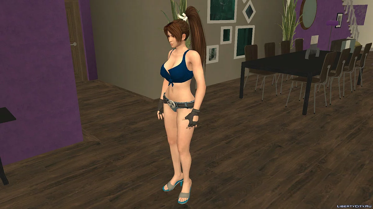 Mai Shiranui en pantalones cortos / GTA San Andreas