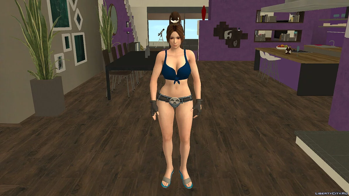 Mai Shiranui en pantalones cortos / GTA San Andreas