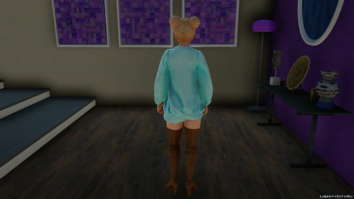 Marie Rose im Freizeitlook v6 / GTA San Andreas
