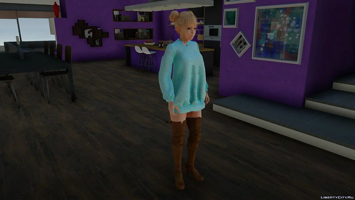 Marie Rose im Freizeitlook v6 / GTA San Andreas