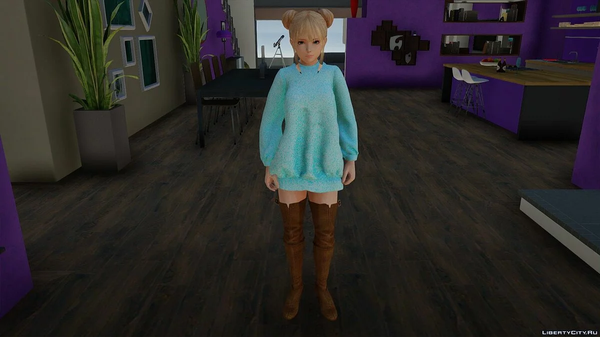 Marie Rose im Freizeitlook v6 / GTA San Andreas