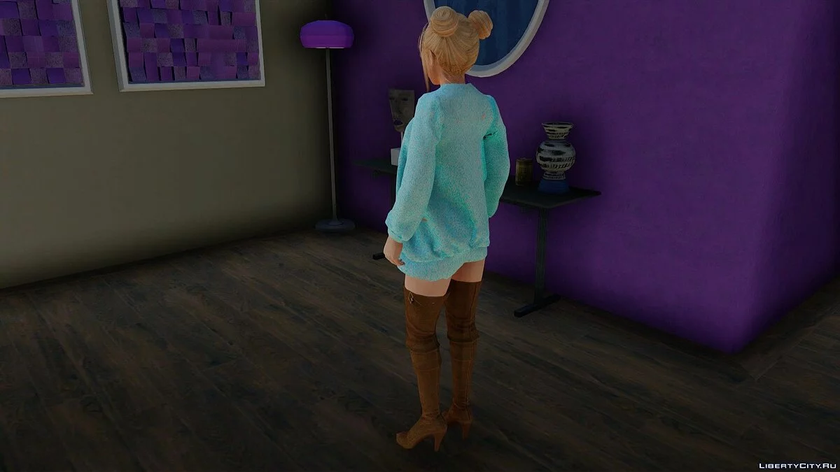 Marie Rose im Freizeitlook v6 / GTA San Andreas