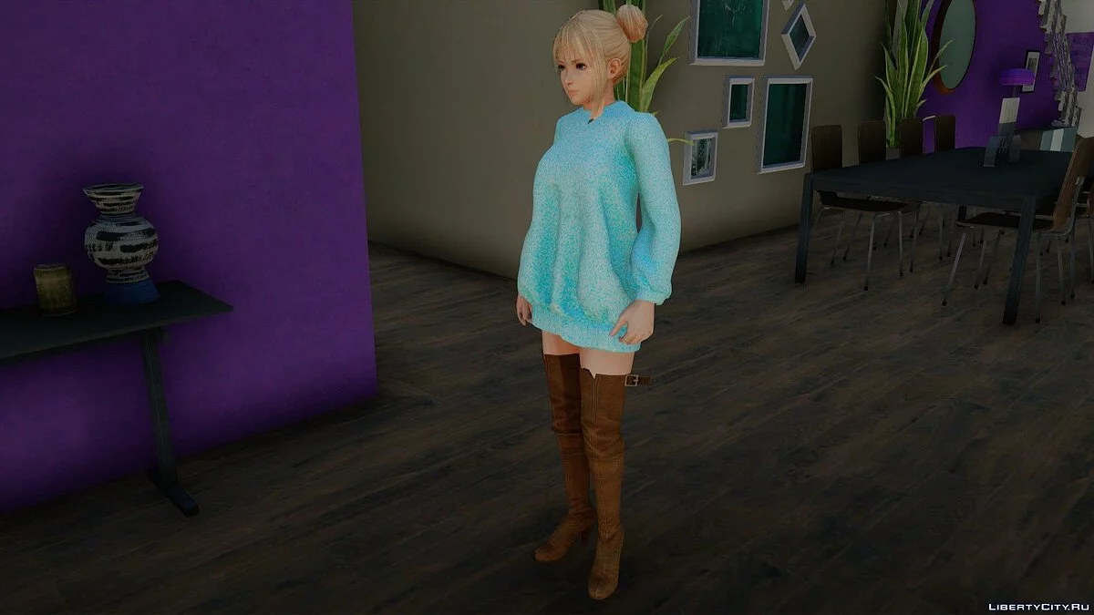 Marie Rose im Freizeitlook v6 / GTA San Andreas