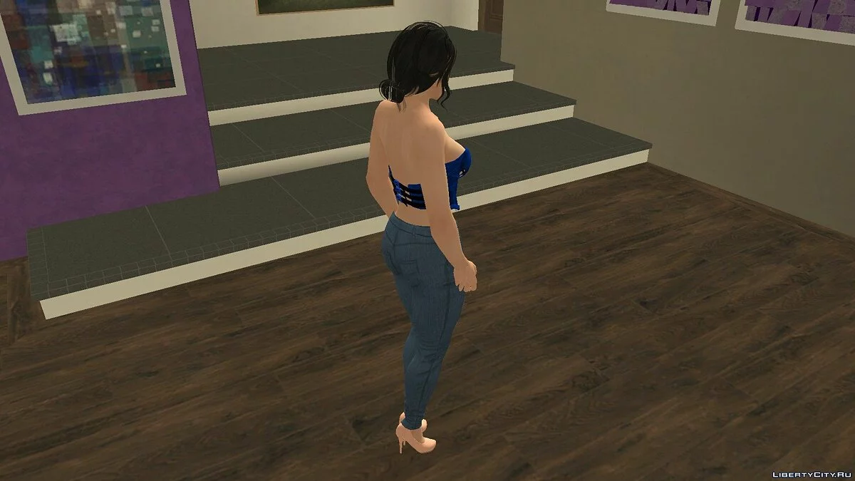 Momiji dalam Pakaian Sehari-hari / GTA San Andreas