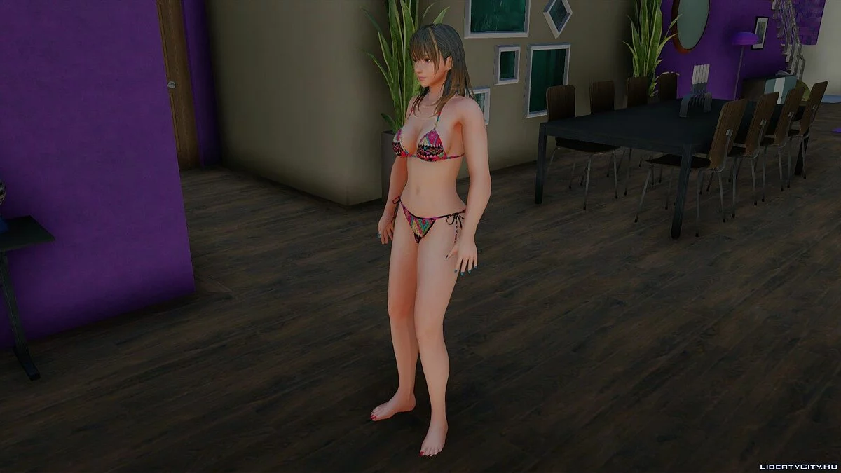Nanami in a bikini / GTA San Andreas
