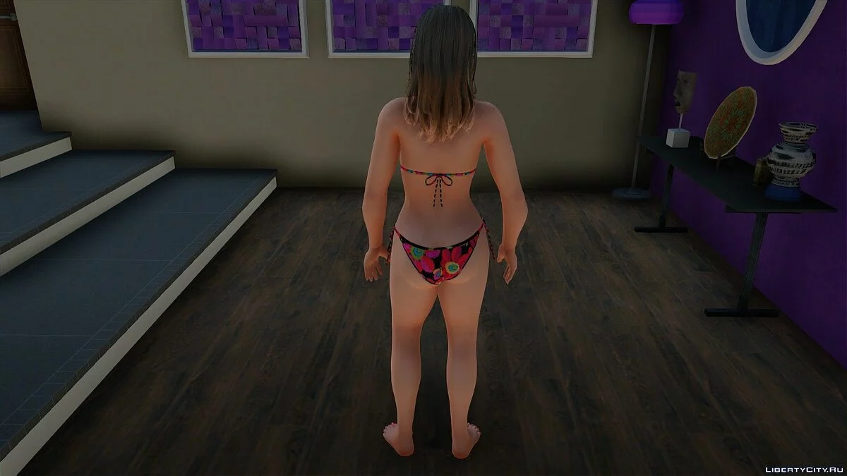 Nanami in a bikini / GTA San Andreas