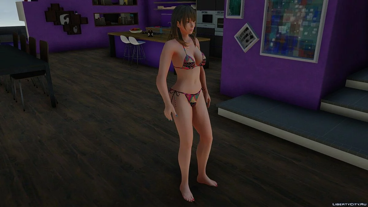 Nanami in a bikini / GTA San Andreas