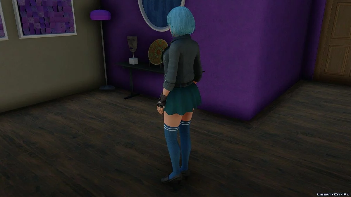 Nico in casual clothes / GTA San Andreas