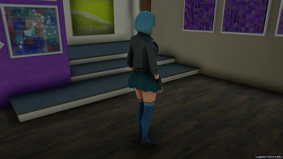 Nico in casual clothes / GTA San Andreas