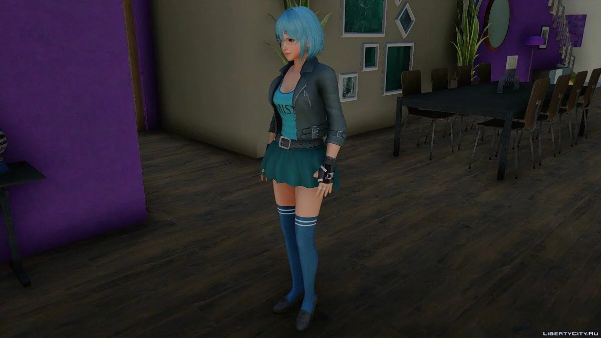 Nico in casual clothes / GTA San Andreas