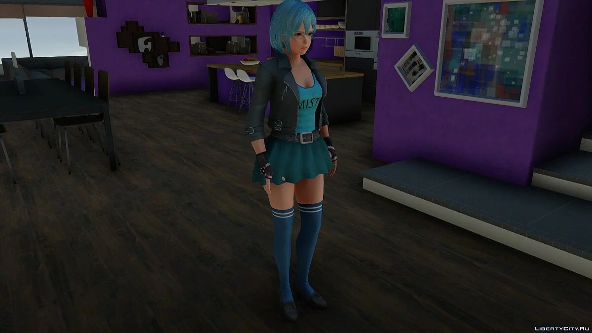 Nico in casual clothes / GTA San Andreas