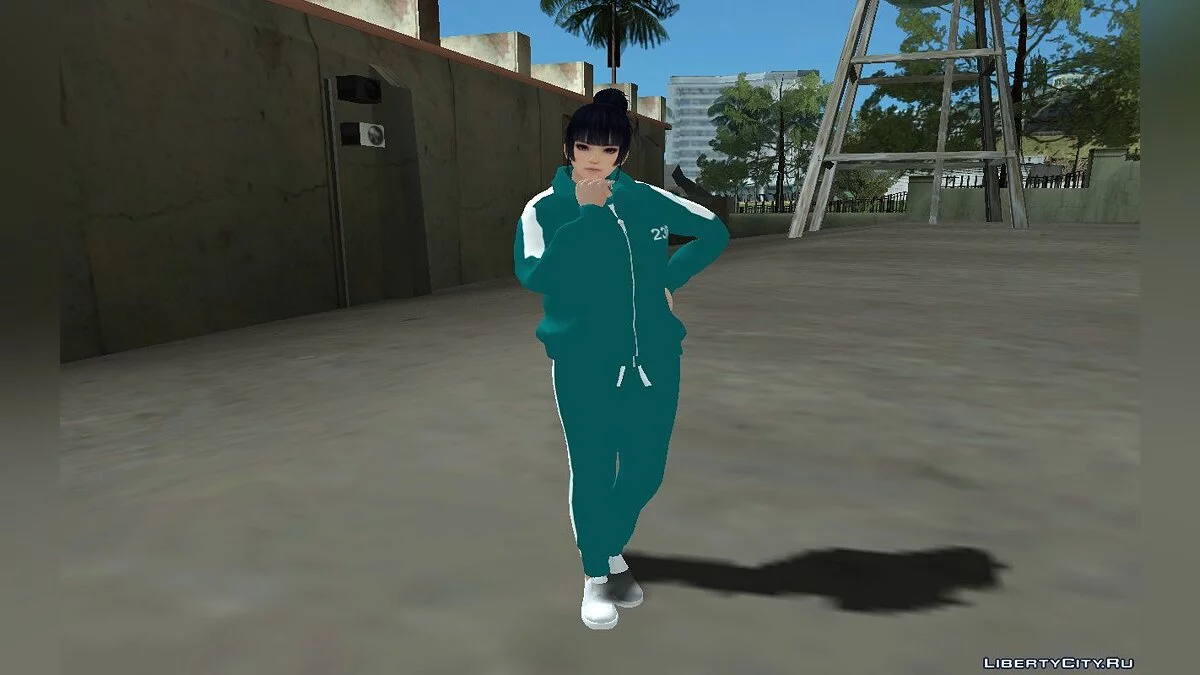 Nyotengu dalam kostum No.236 dari serial