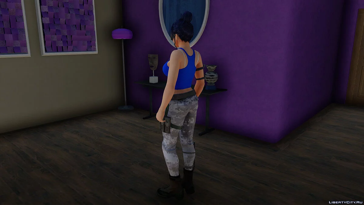 Nyotengu im Marineanzug / GTA San Andreas