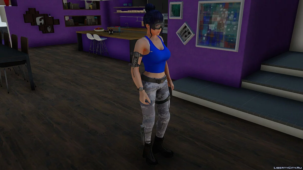 Nyotengu im Marineanzug / GTA San Andreas