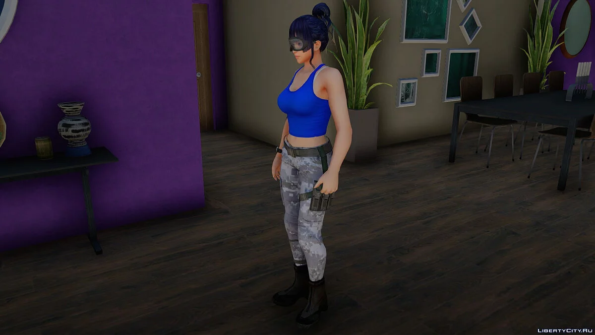 Nyotengu im Marineanzug / GTA San Andreas