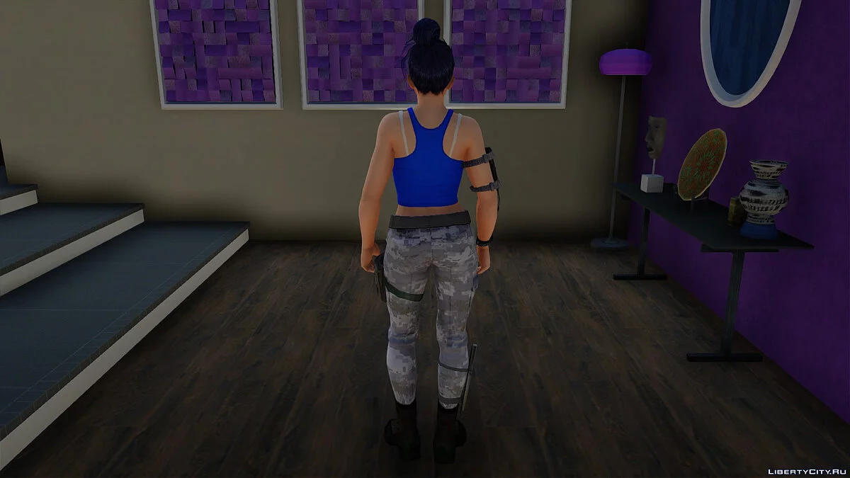 Nyotengu im Marineanzug / GTA San Andreas