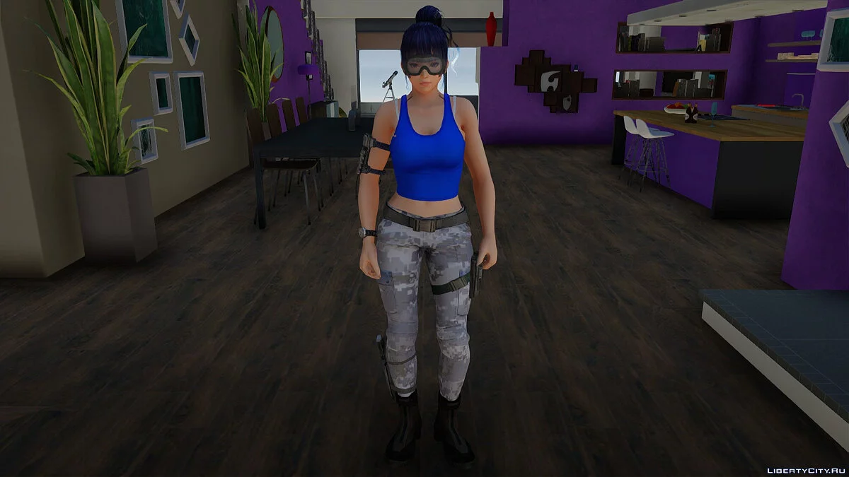 Nyotengu im Marineanzug / GTA San Andreas