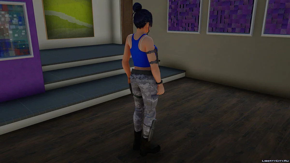 Nyotengu im Marineanzug / GTA San Andreas