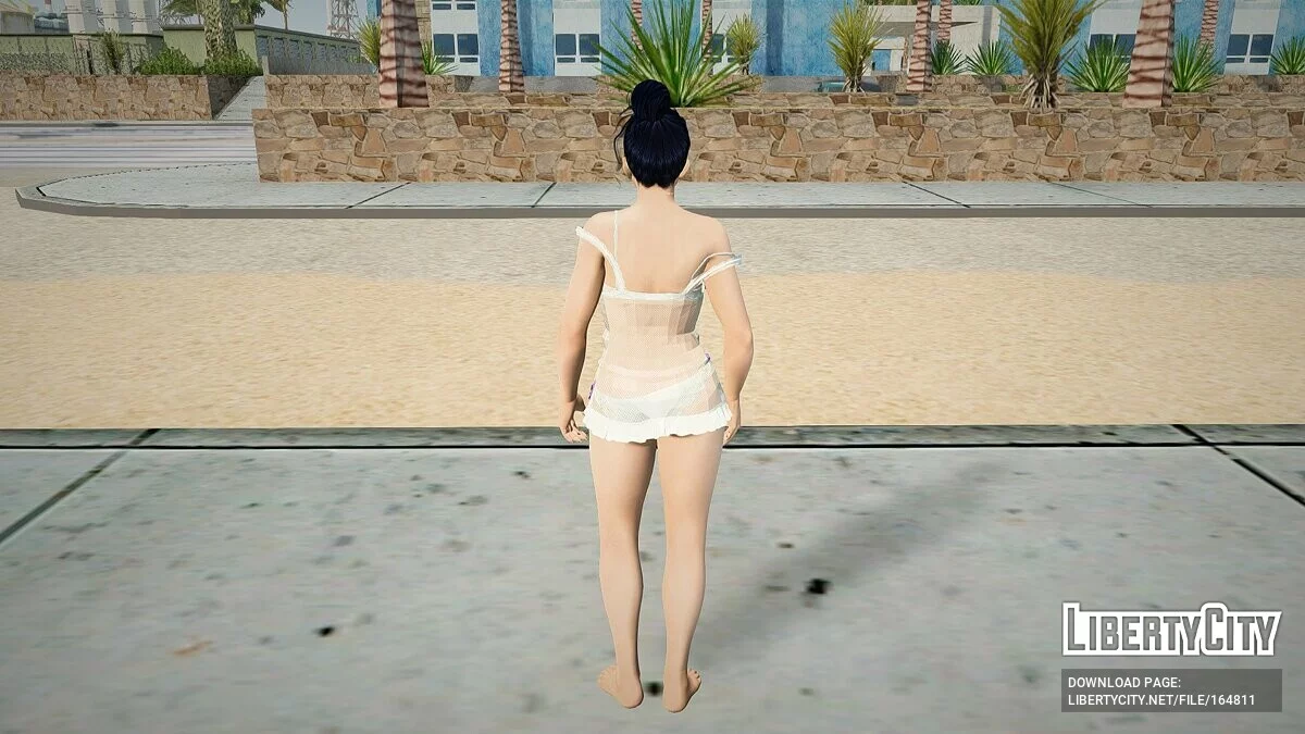 Ниотенгу en camisón / GTA San Andreas