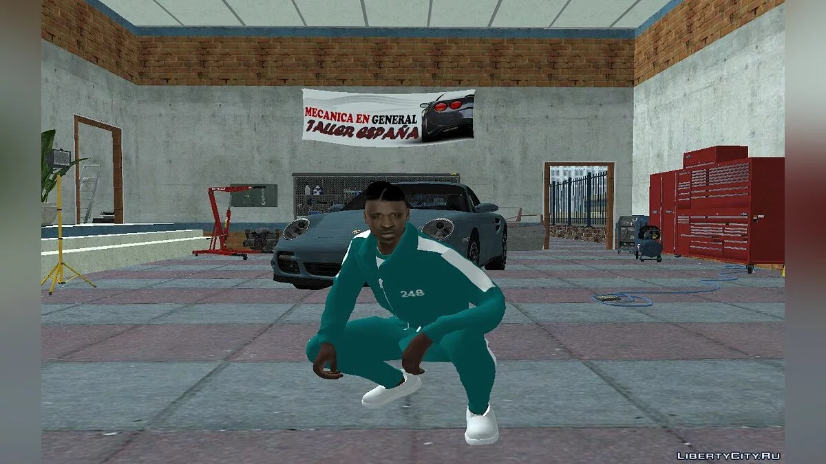 Новий Male01 в вбранні №248 із серіалу "Гра в кальмара" / GTA San Andreas