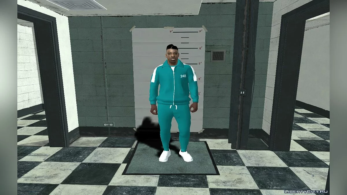 Новий Male01 в вбранні №248 із серіалу "Гра в кальмара" / GTA San Andreas