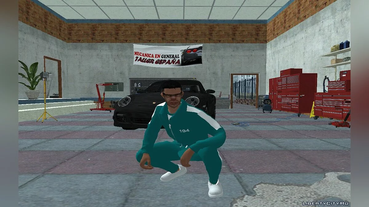 Novo Swmotr3 na roupa nº194 da série "Round 6" / GTA San Andreas
