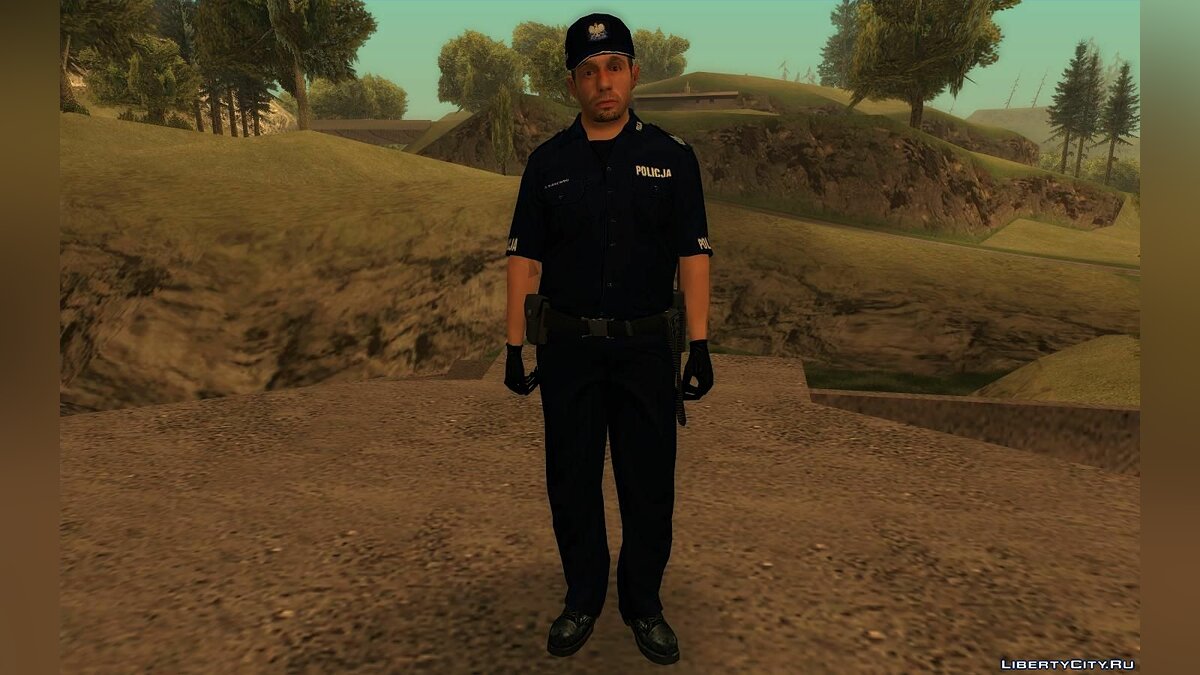 gta sa police skin mods