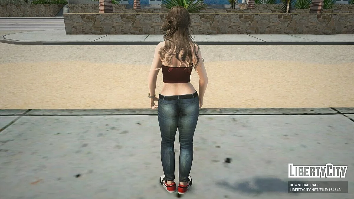 Саюри в повседневной одежде / GTA San Andreas