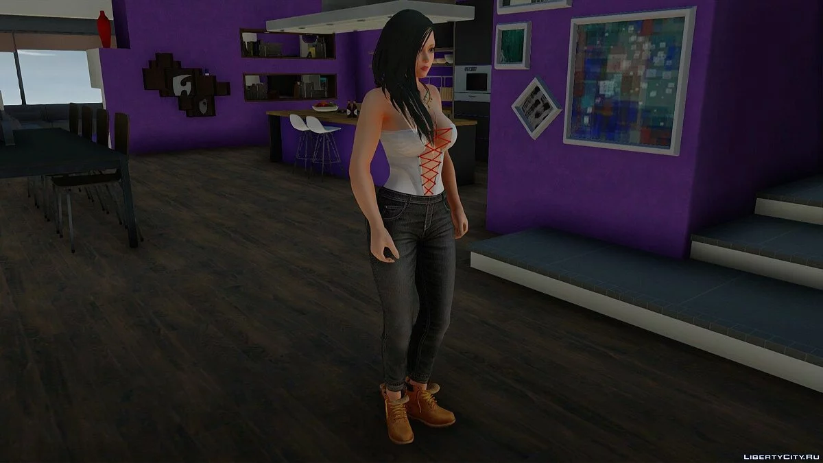 Tamaki in Alltagskleidung v6 / GTA San Andreas