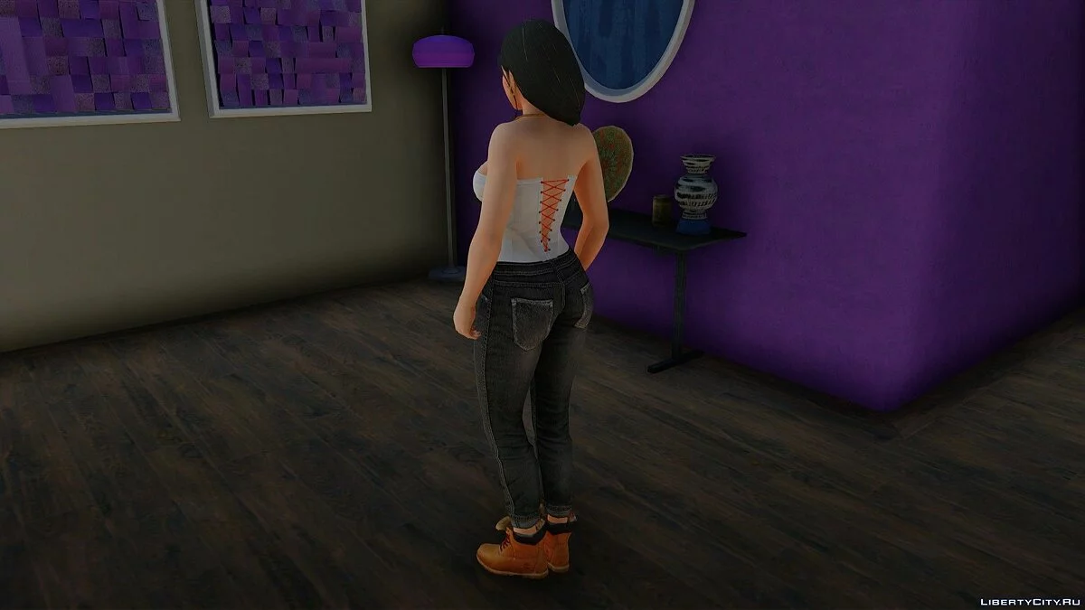 Tamaki in Alltagskleidung v6 / GTA San Andreas