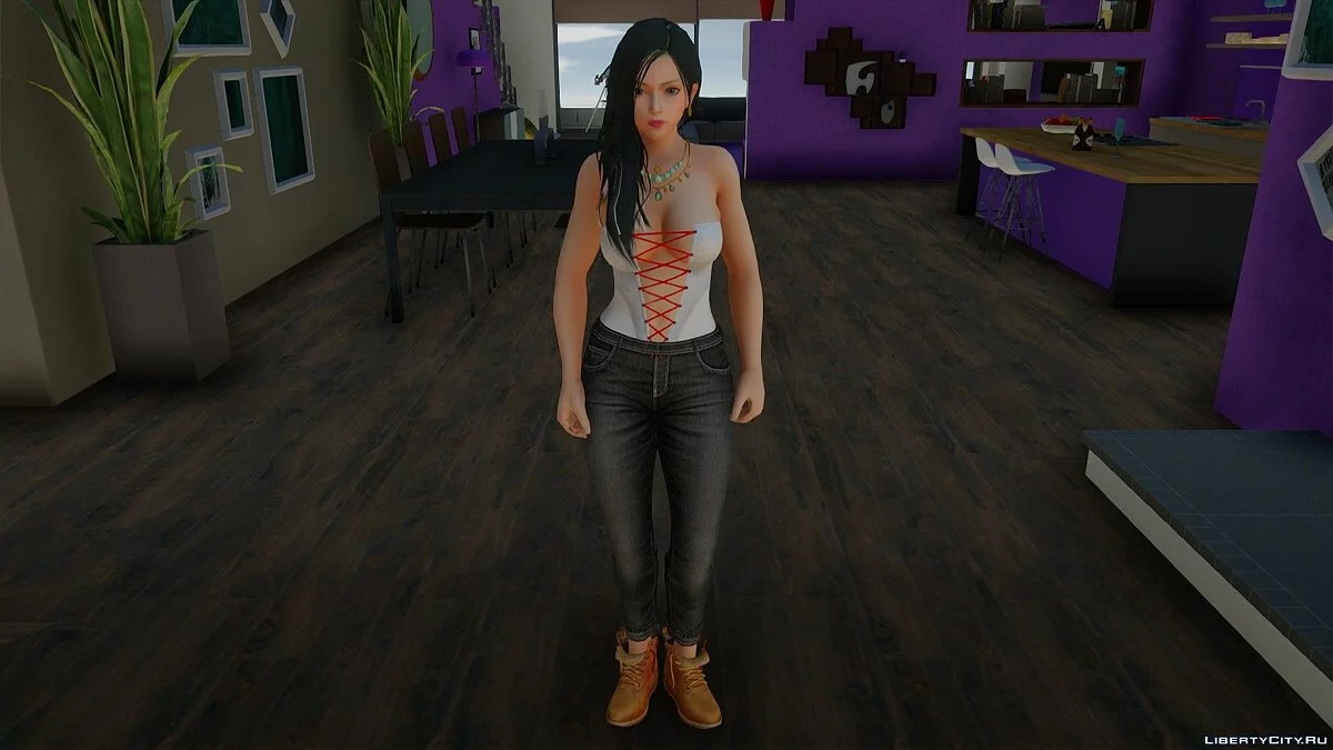 Tamaki in Alltagskleidung v6 / GTA San Andreas