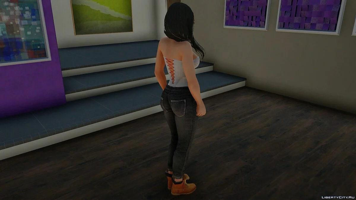 Tamaki in Alltagskleidung v6 / GTA San Andreas