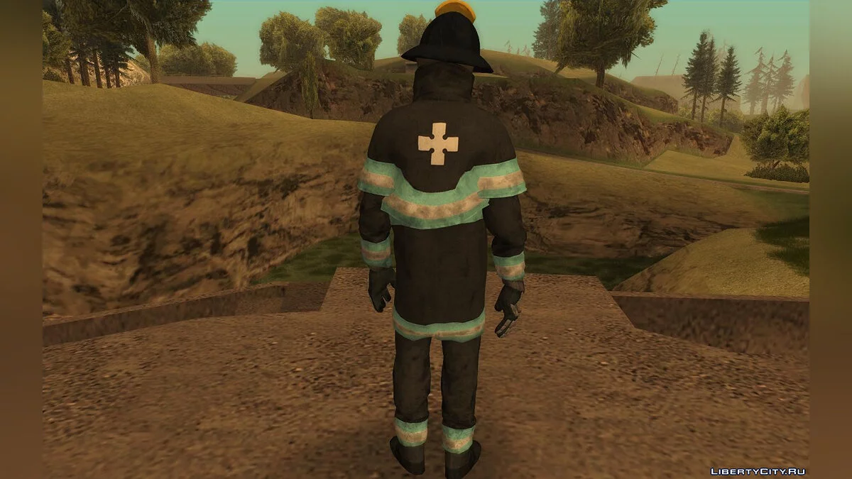 Akitaru Obi (Fire Force) / GTA San Andreas