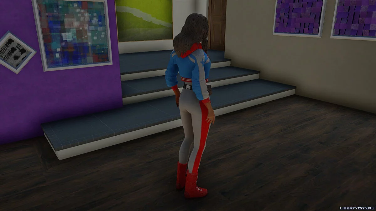 America Chavez from Eternals / GTA San Andreas