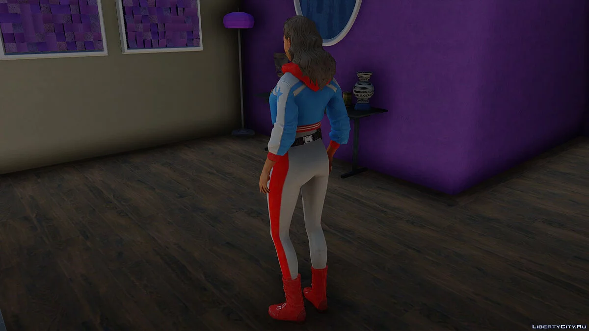 America Chavez from Eternals / GTA San Andreas