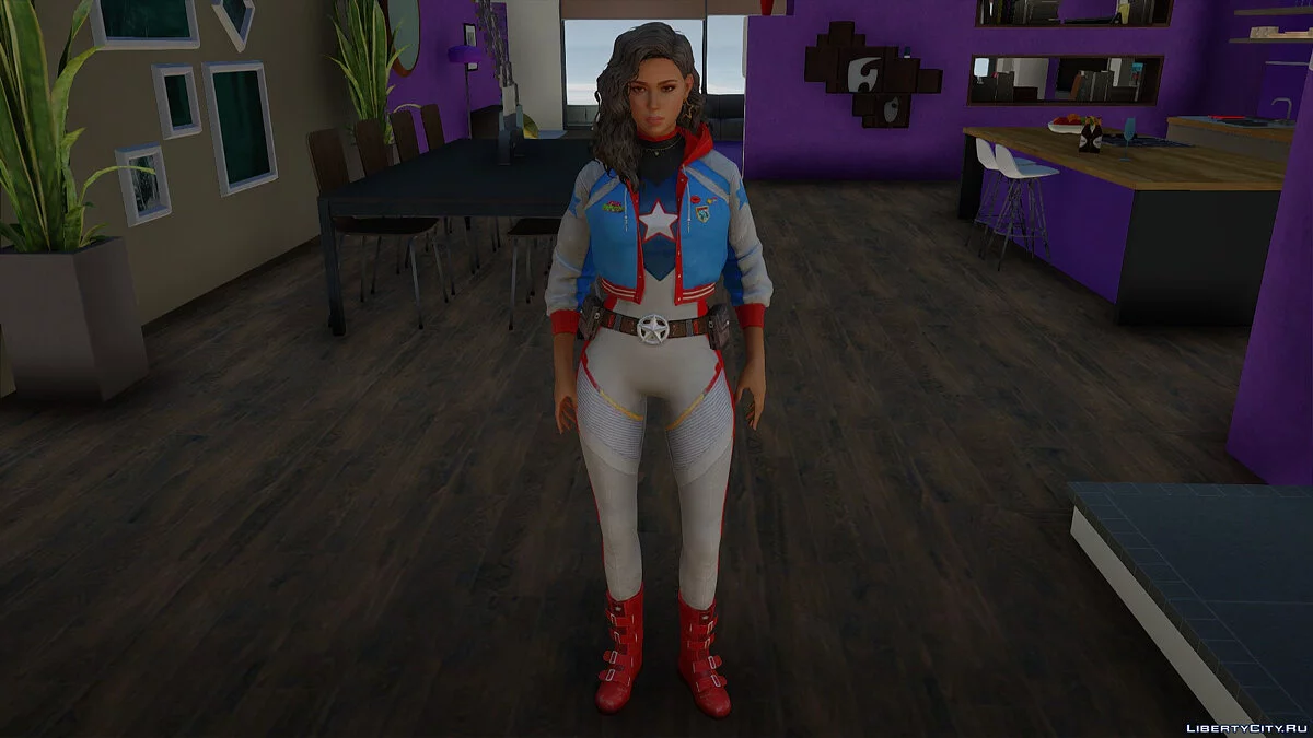 America Chavez from Eternals / GTA San Andreas