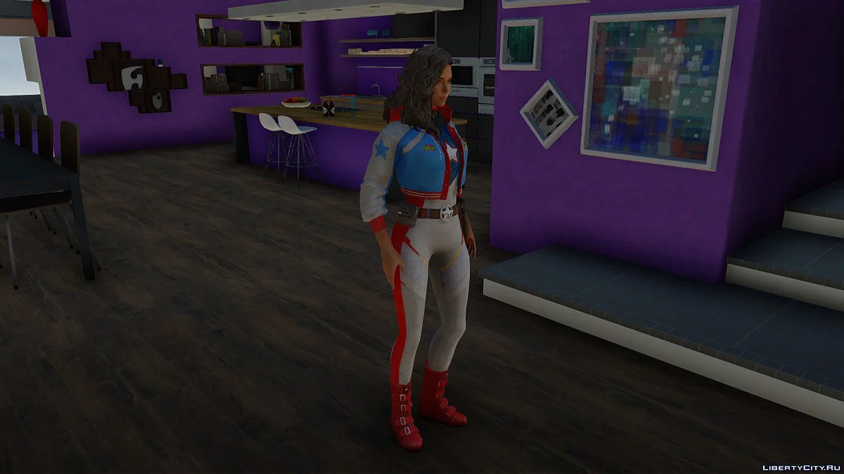 America Chavez from Eternals / GTA San Andreas