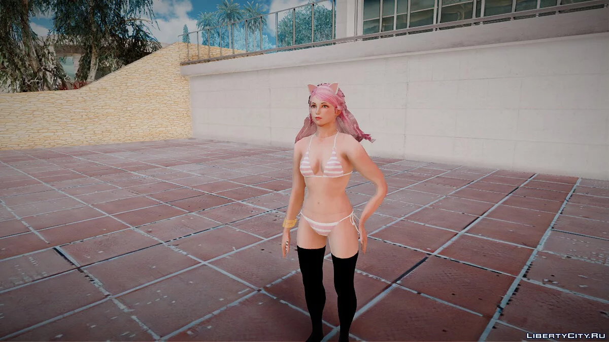 Belle Delphine en bikini v2 / GTA San Andreas