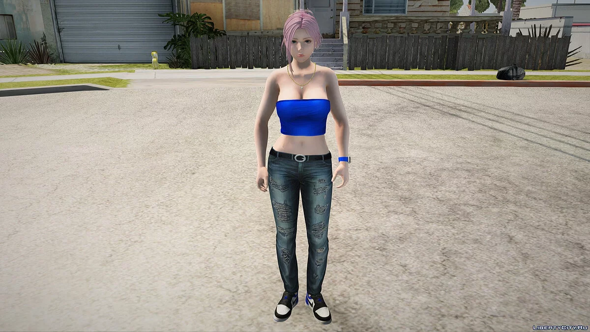 Elise en tenue de tous les jours / GTA San Andreas