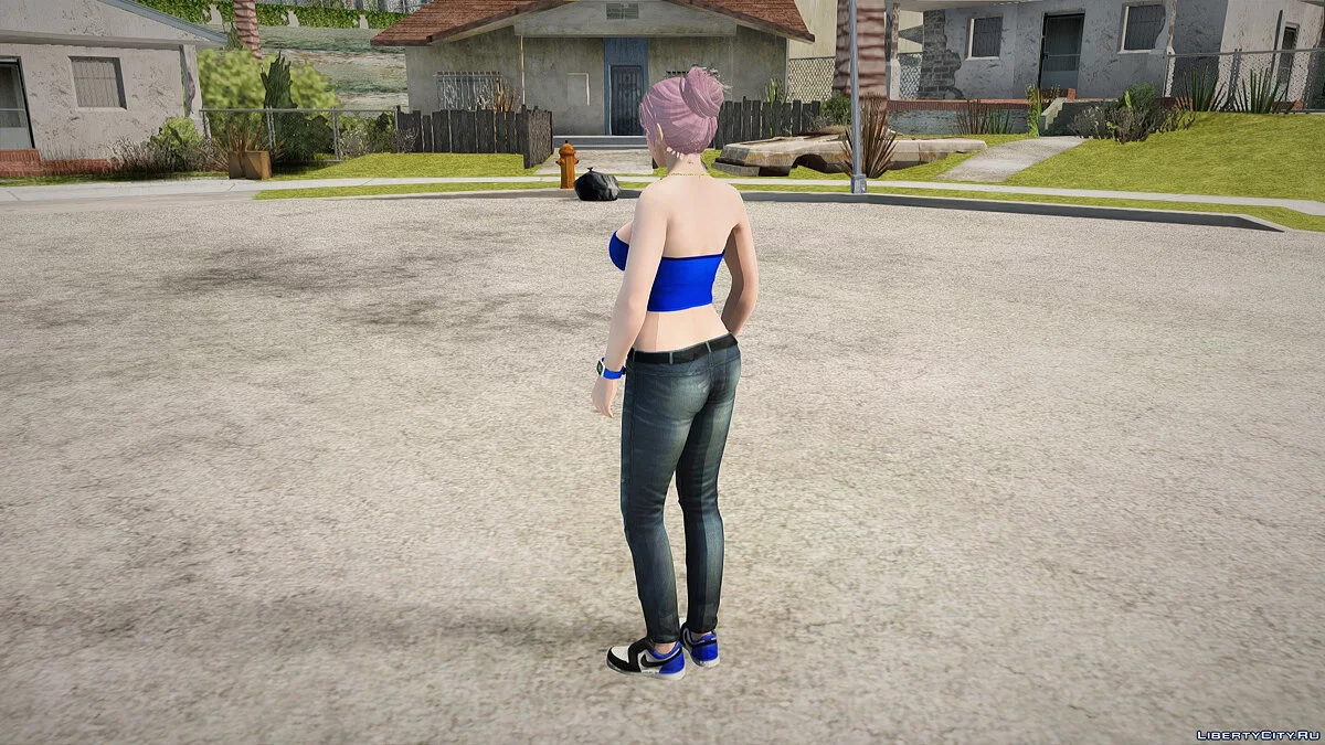 Elise en tenue de tous les jours / GTA San Andreas
