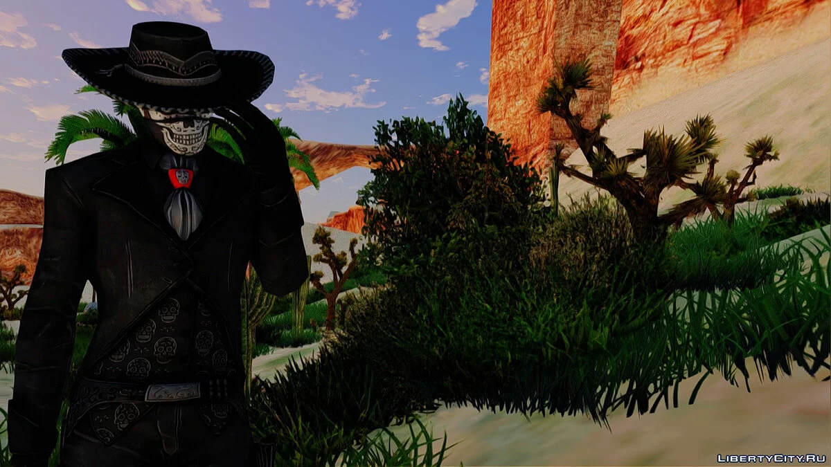 Erron Black (Evento Día de Los Muertos) / GTA San Andreas